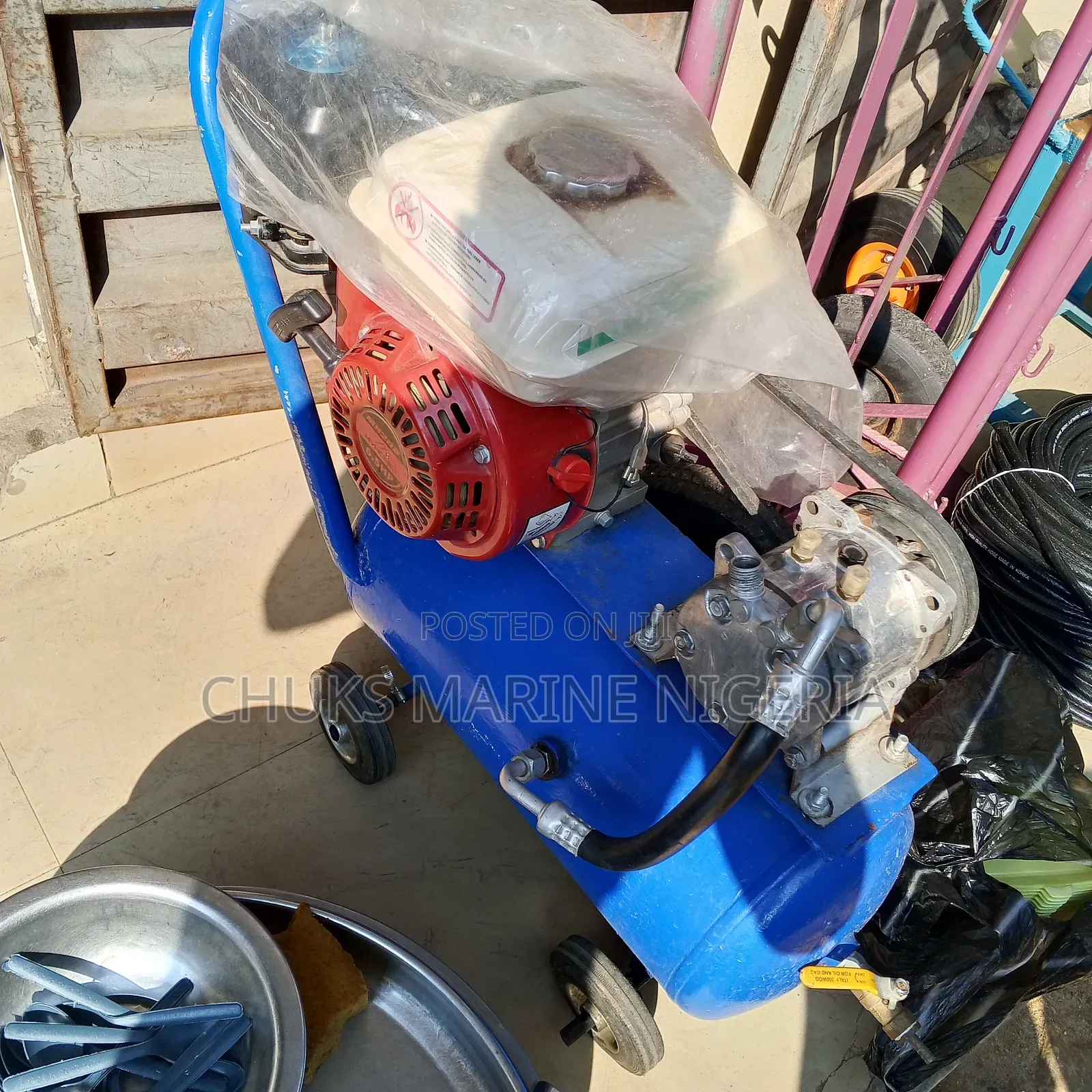 Gasoline Powered Portabl Air Compressor 50liters