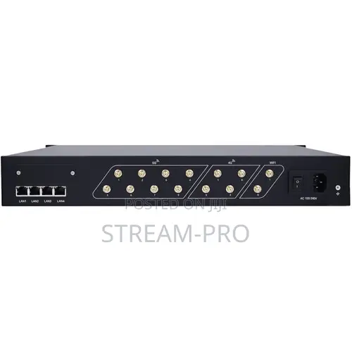 Mine Media C6 5g Rack Network Bonding Router