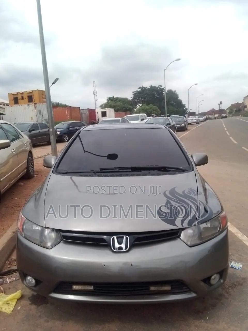 Honda Civic Coupe 1.7i ES Coupe 2008 Gray