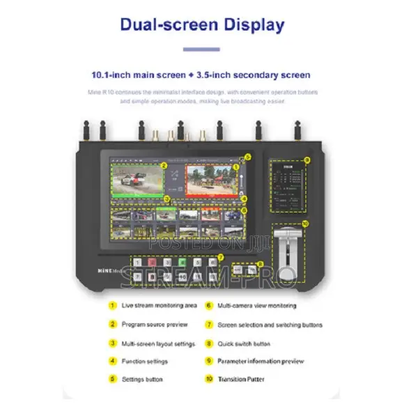 Mine Media R10 5g Bonding Video Switcher