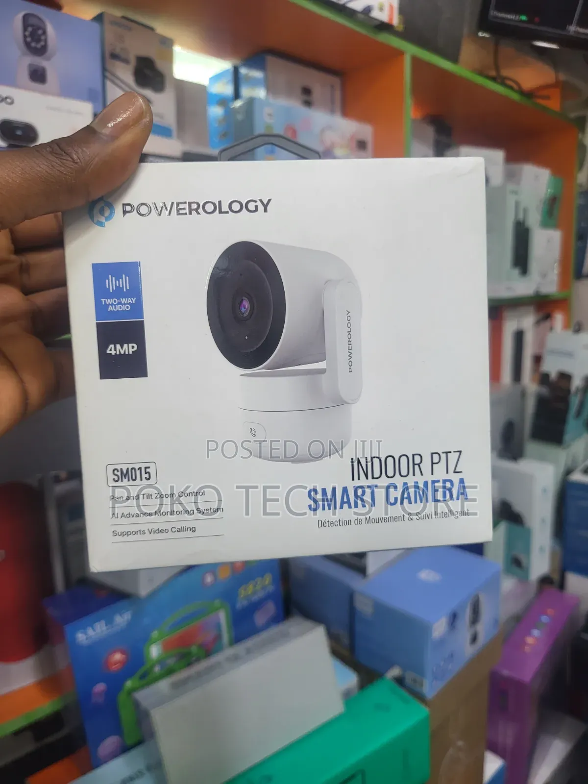 Powerology Sm015 Indoor PTZ Smart Camera