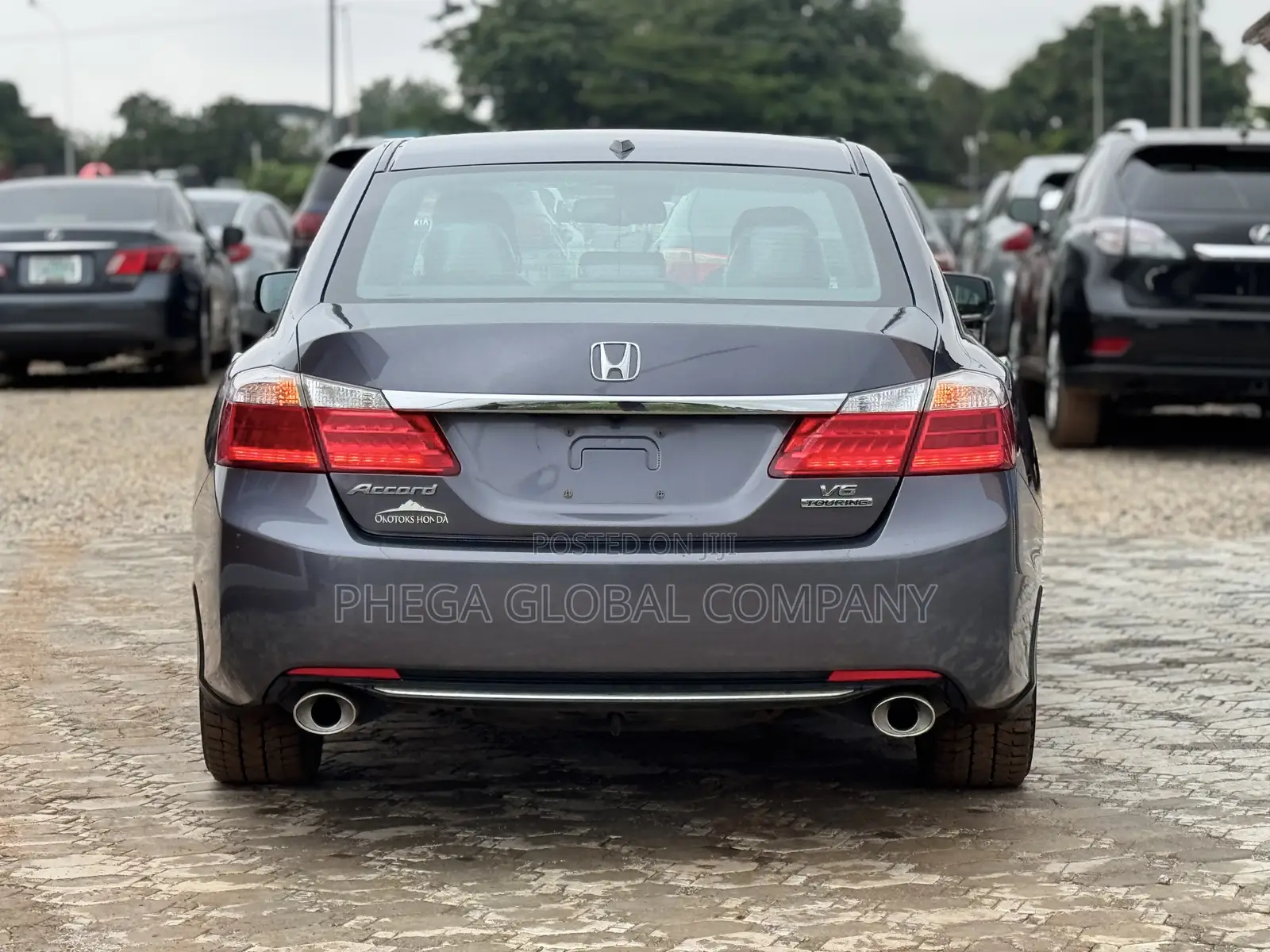 Honda Accord Touring V-6 4dr Sedan (3.5L 6cyl 6A) 2014 Gray