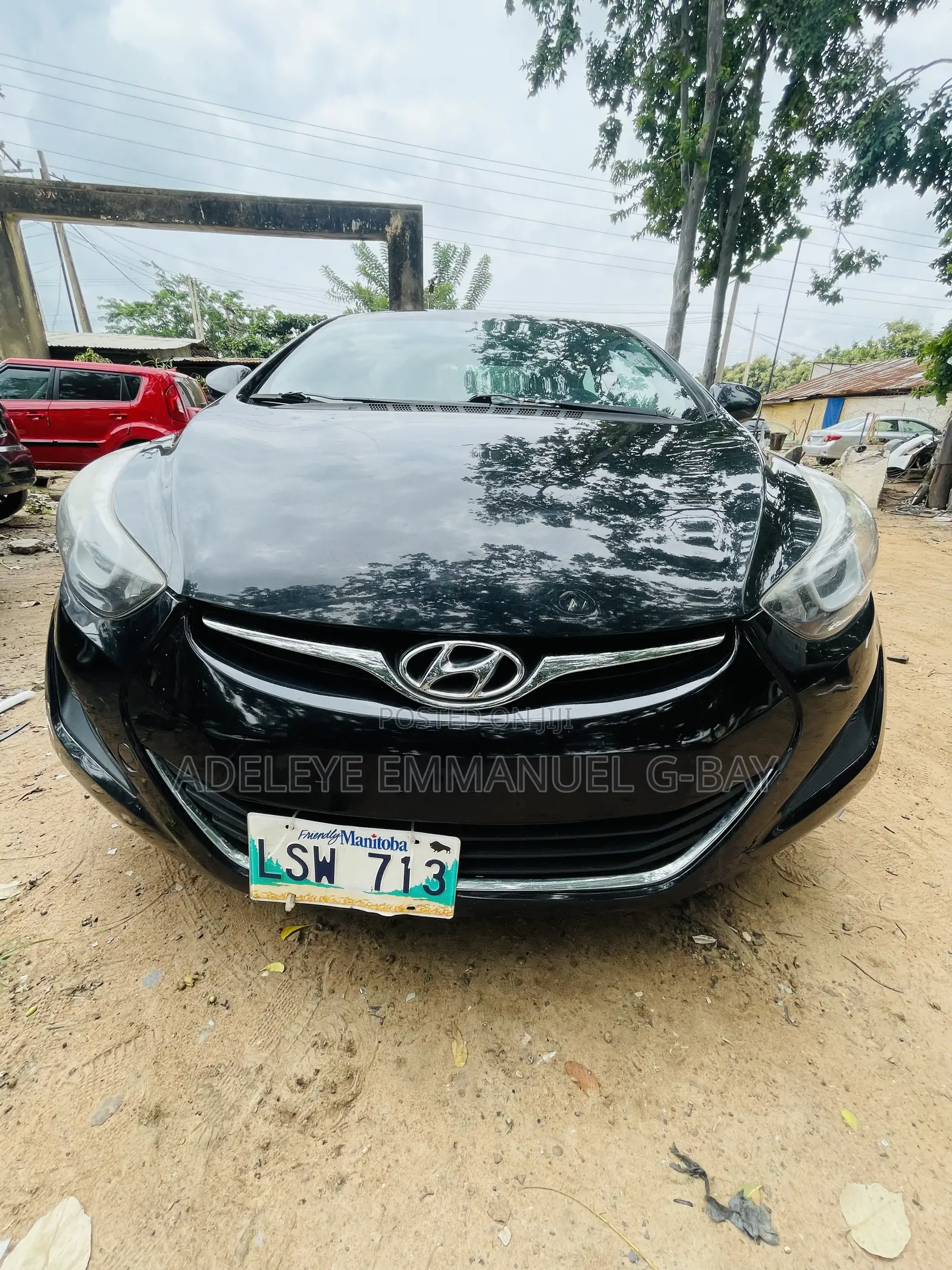 Hyundai Elantra 2014 Black
