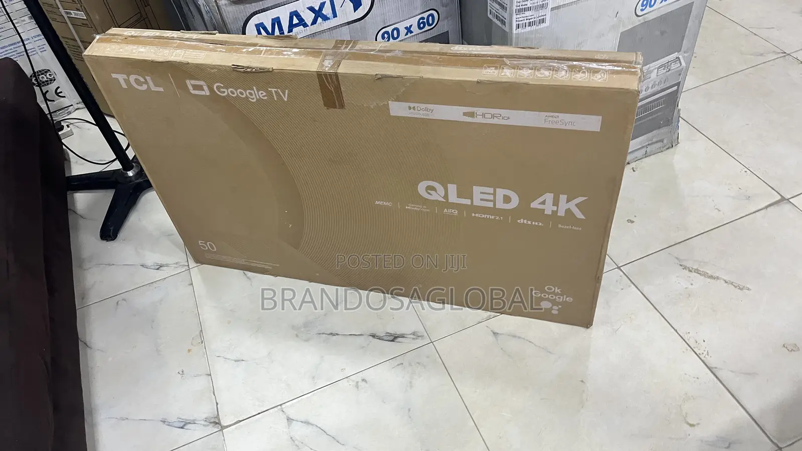TCL 50 Inch Qled Google Tv 50c645 – Smart Uhd Television