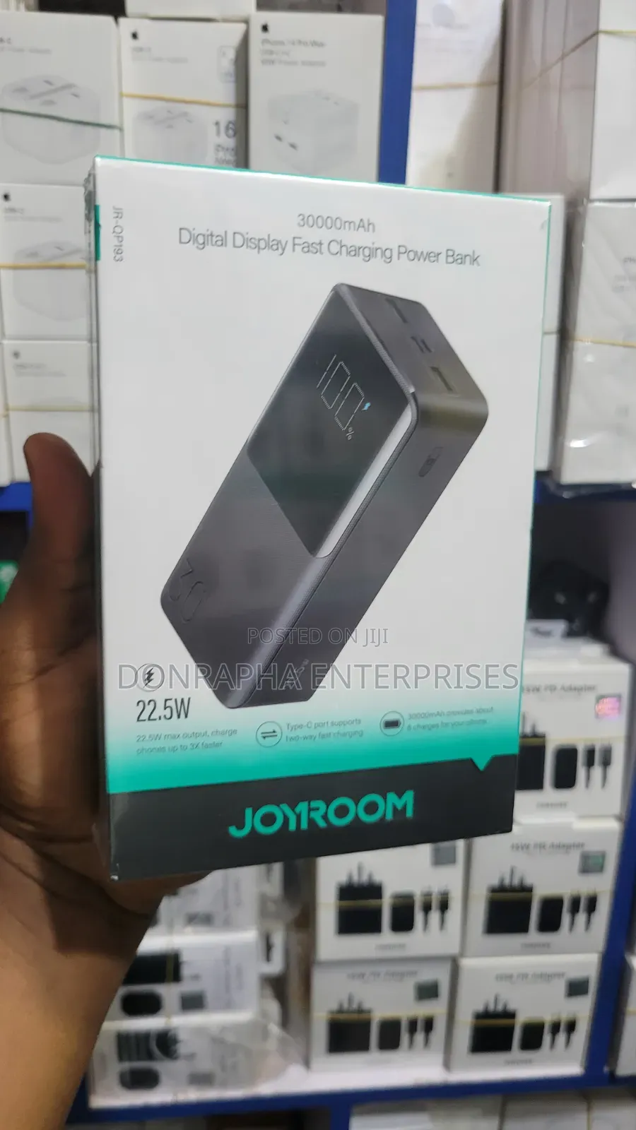 30000mah Joyroom Digital Display Power Bank