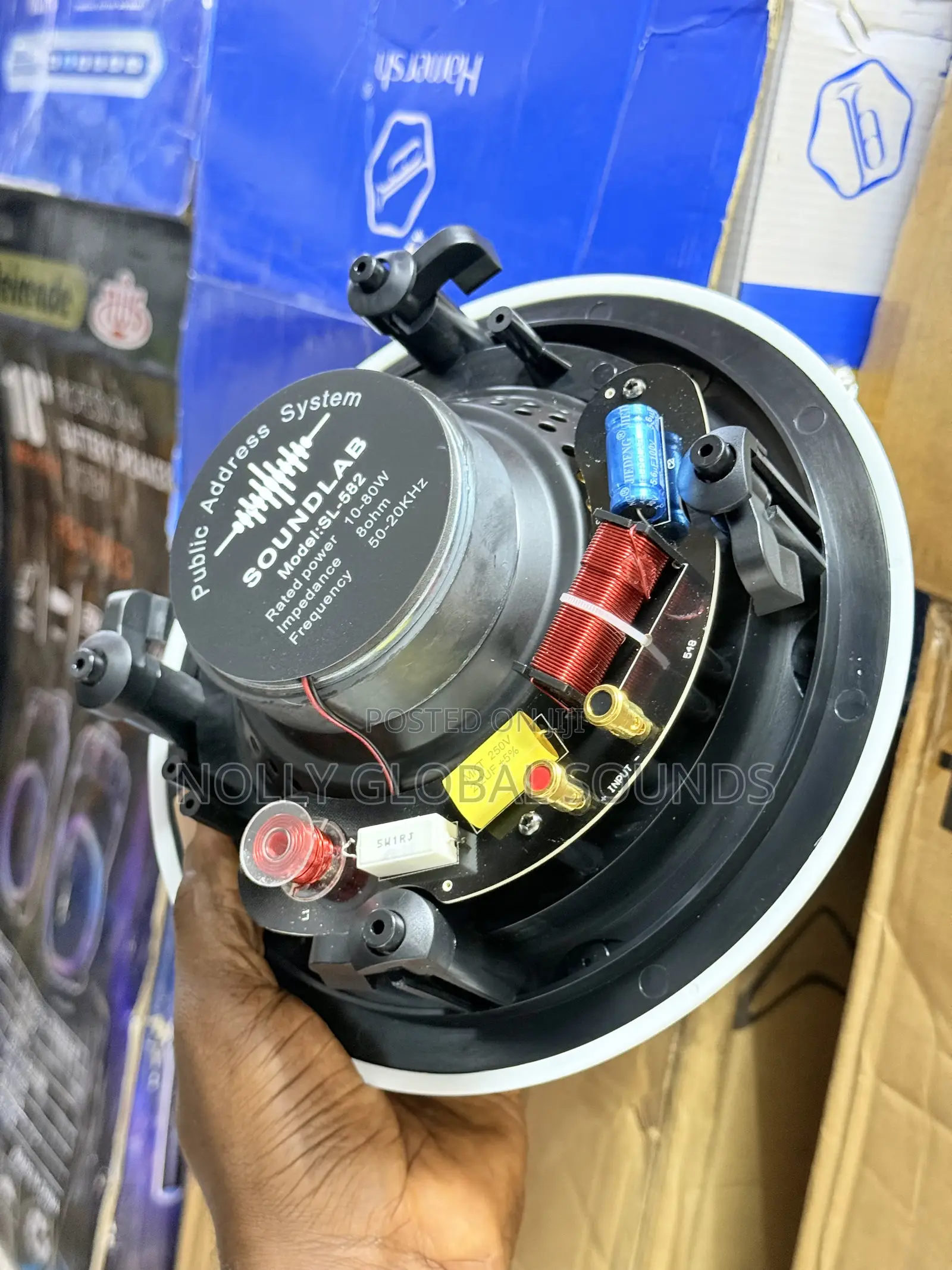 Soundlab 6 Inches Coaxial Ceiling Speaker 20watts