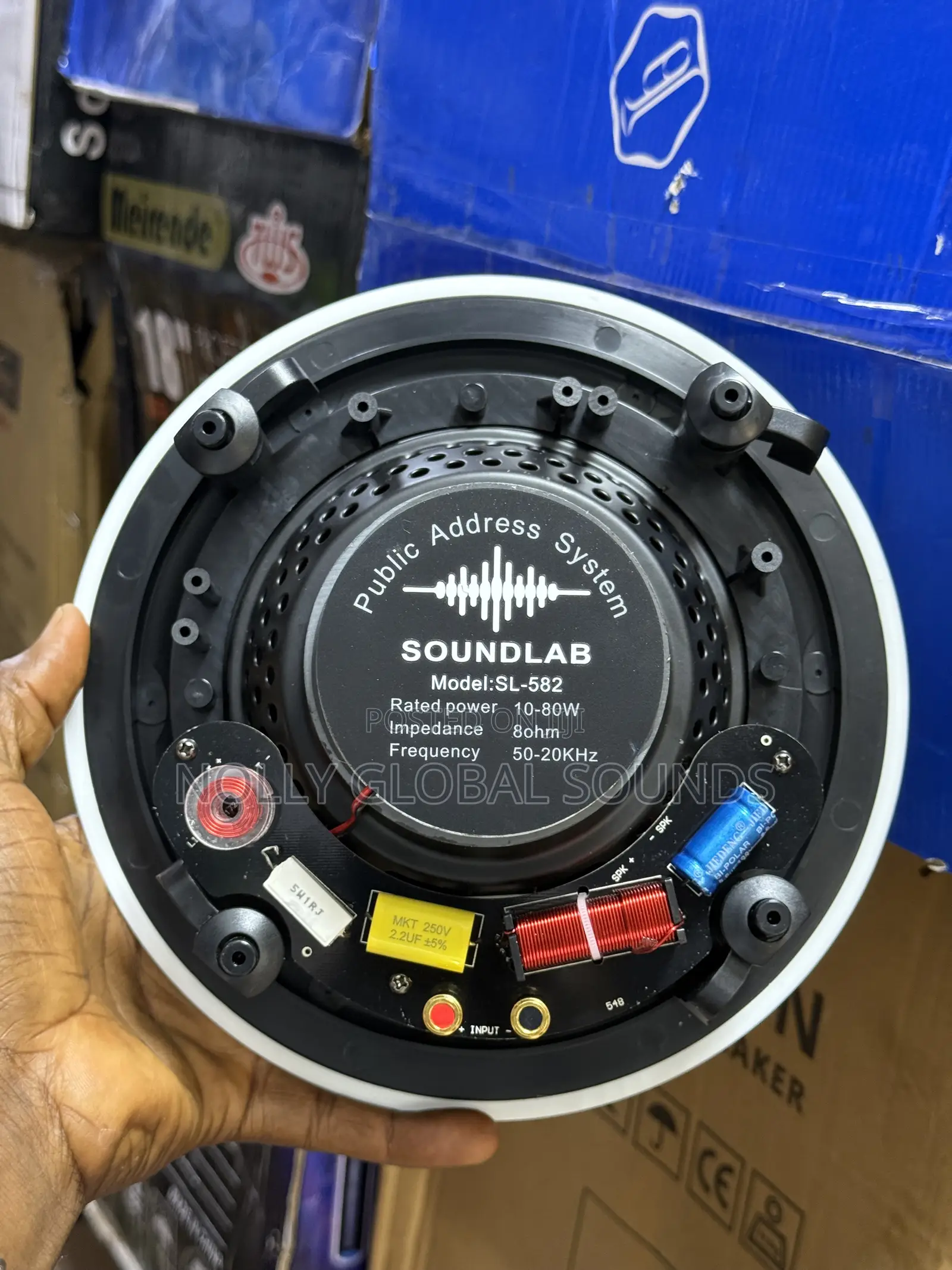 Soundlab 6 Inches Coaxial Ceiling Speaker 20watts