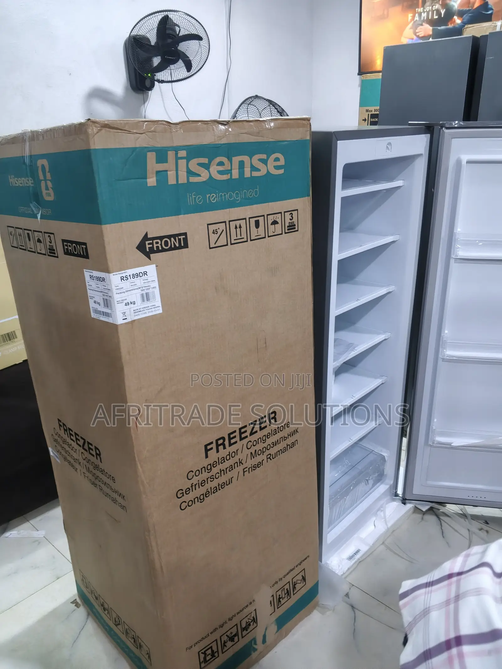 Hisense 190l Kitchen Upright Freezer