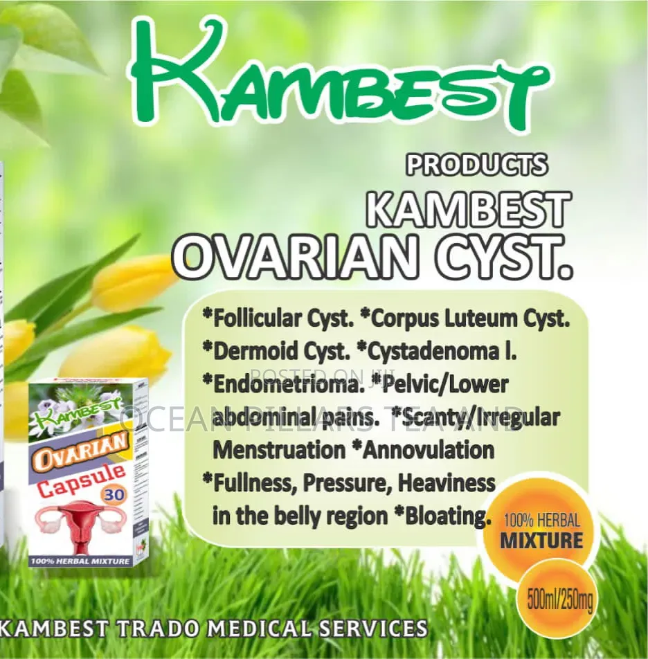 Ovarian Cyst Capsule 100% Herbal (Kambest)
