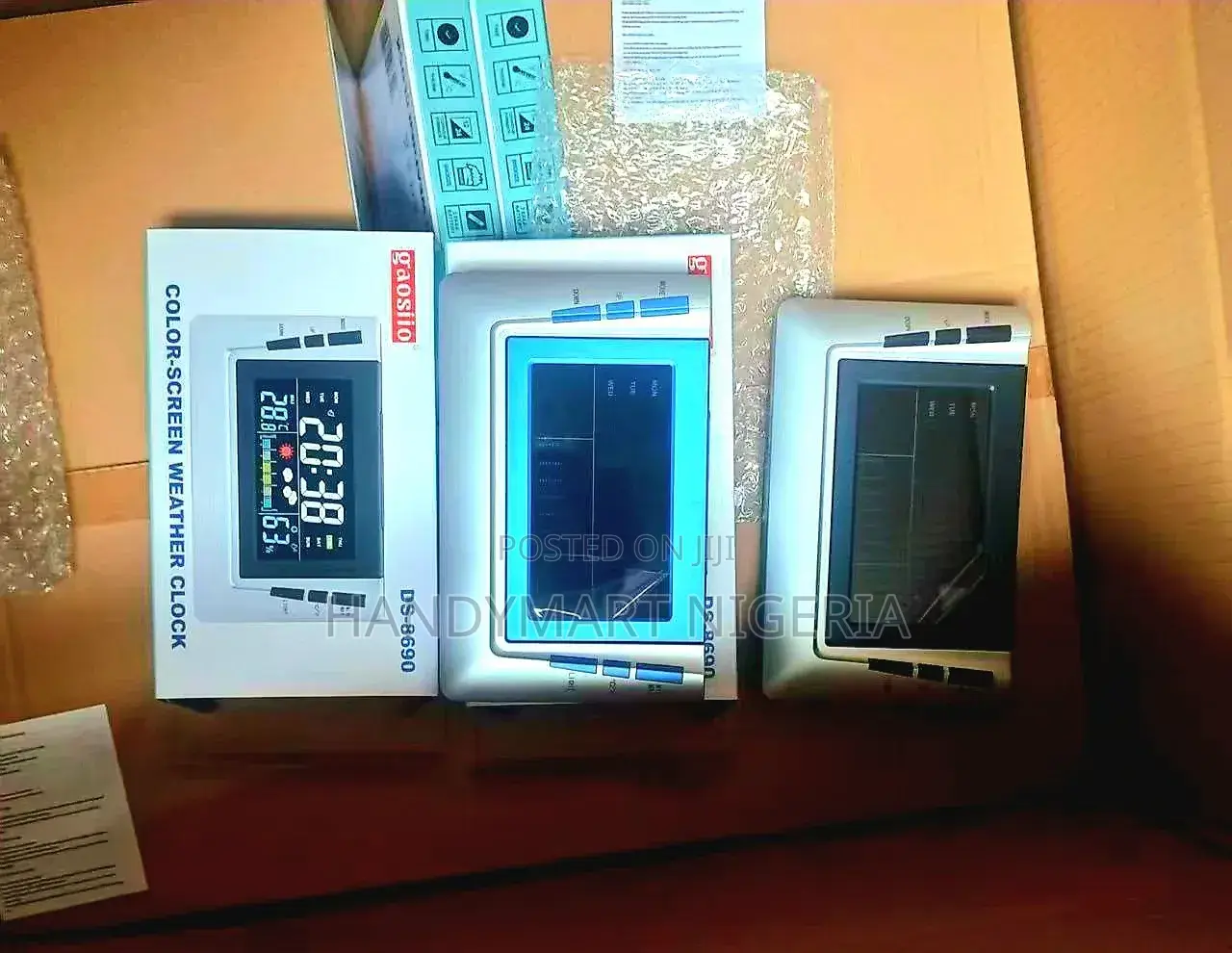 Color Screen Weather Clock
