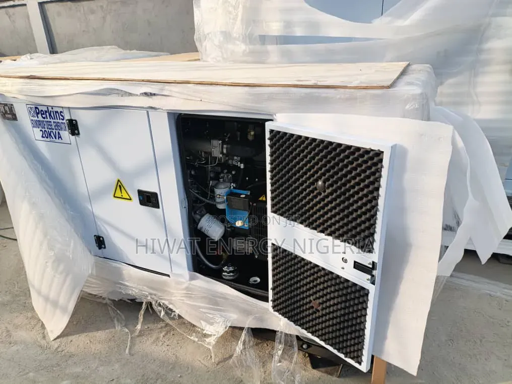 Fuel Efficient Perkins 20kva Soundproof Diesel Generator