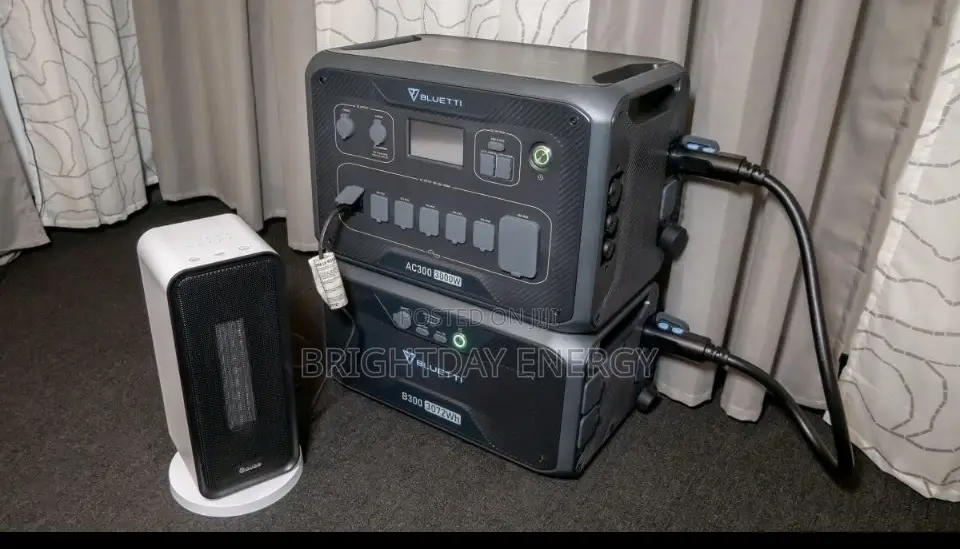 Bluetti Ac300 + B300 3000w Portable Power Station (3072wh)