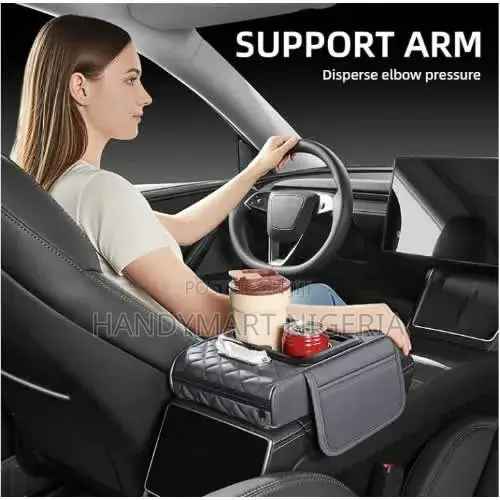 Universal Car Armrest Cushion Organizer