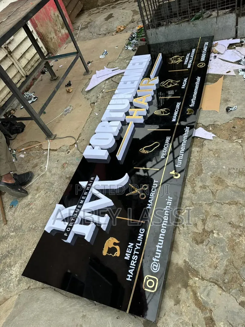3d Signage And Art Work Designs