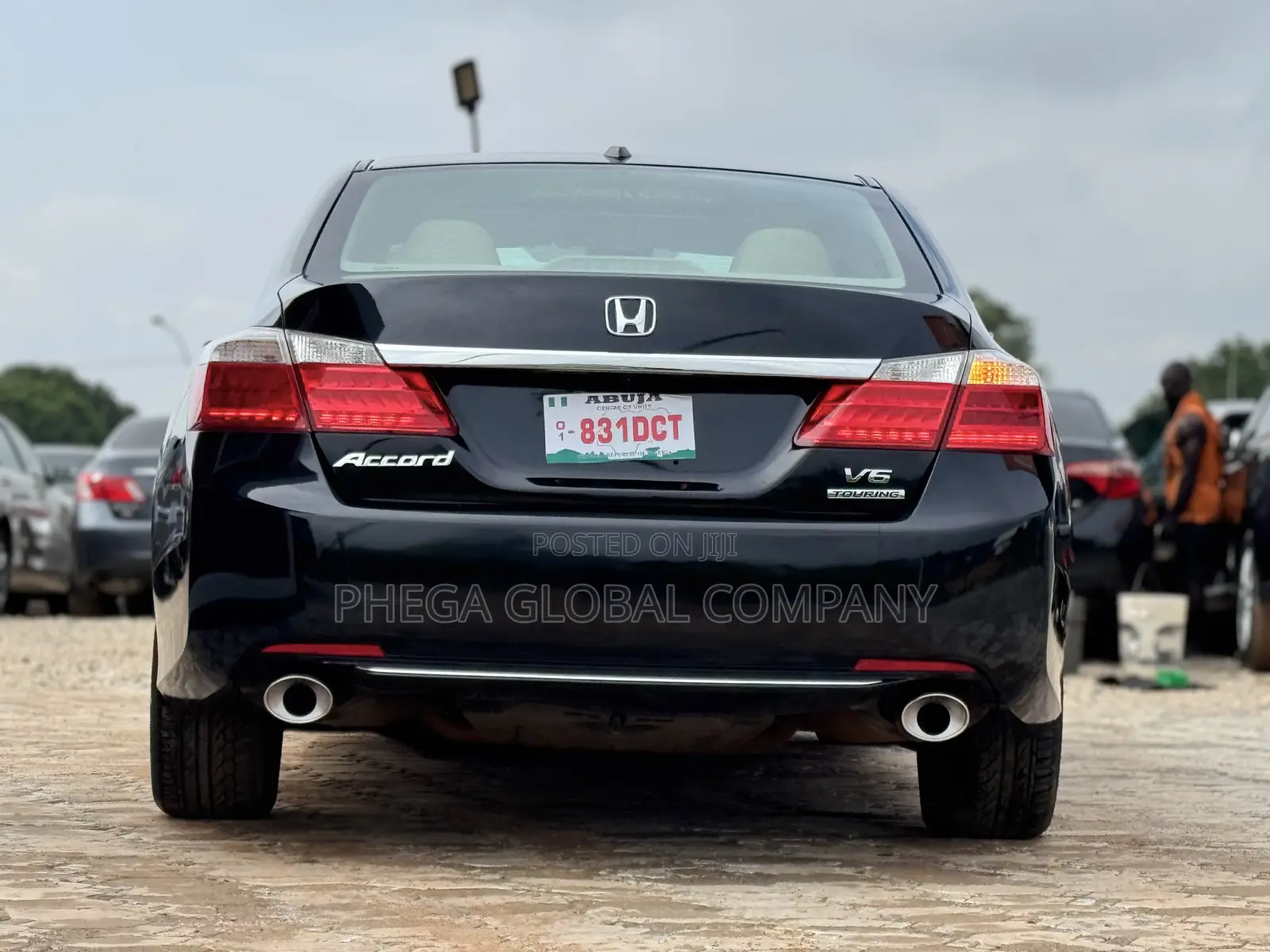 Honda Accord Touring V-6 4dr Sedan (3.5L 6cyl 6A) 2014 Black