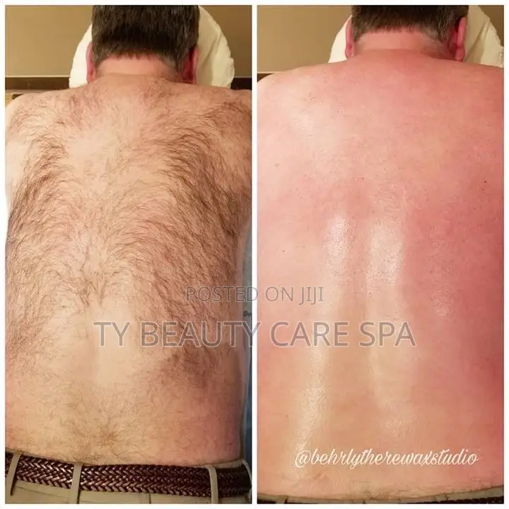 Full Back Waxing Service