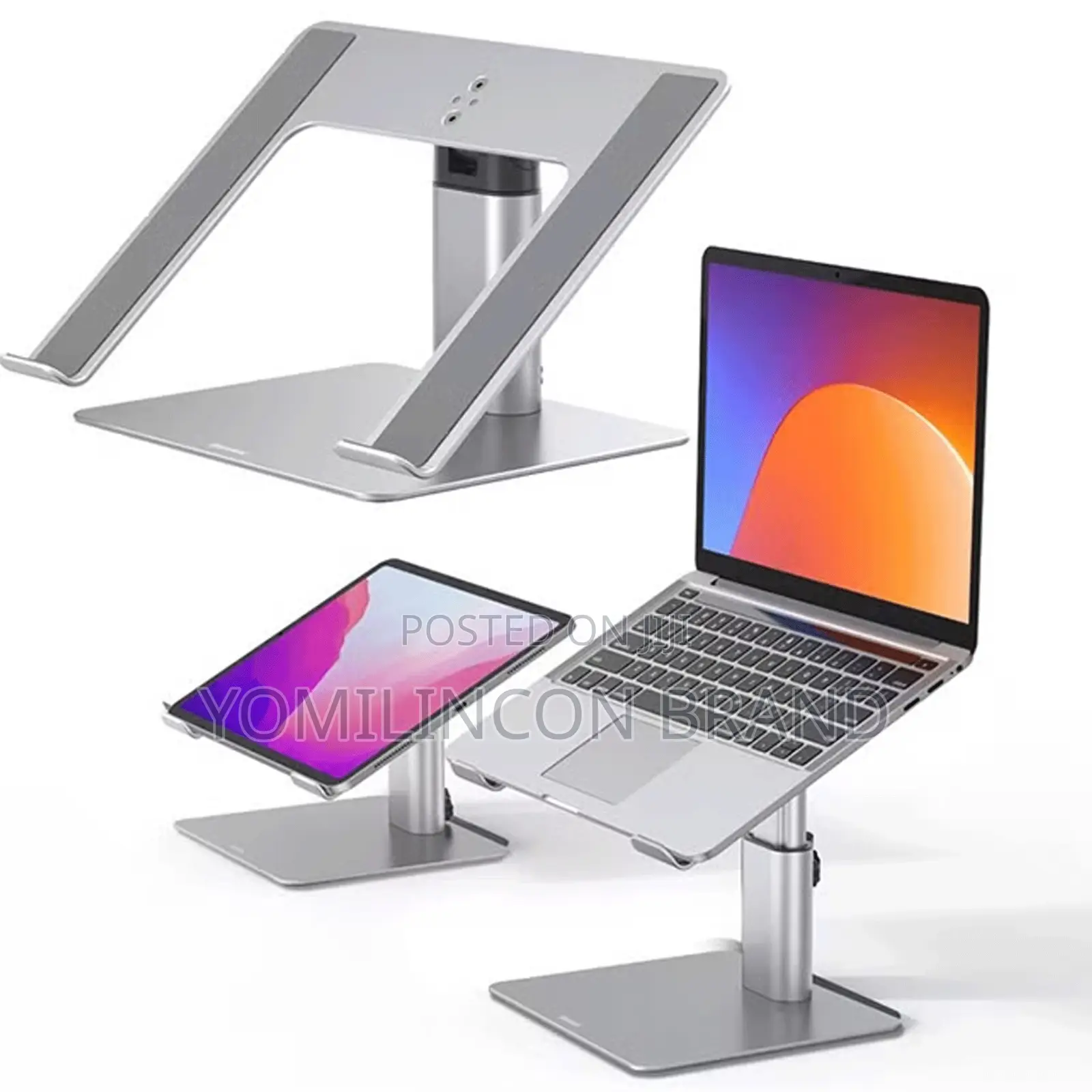 Baseus Metal Adjustable Laptop Stand - White
