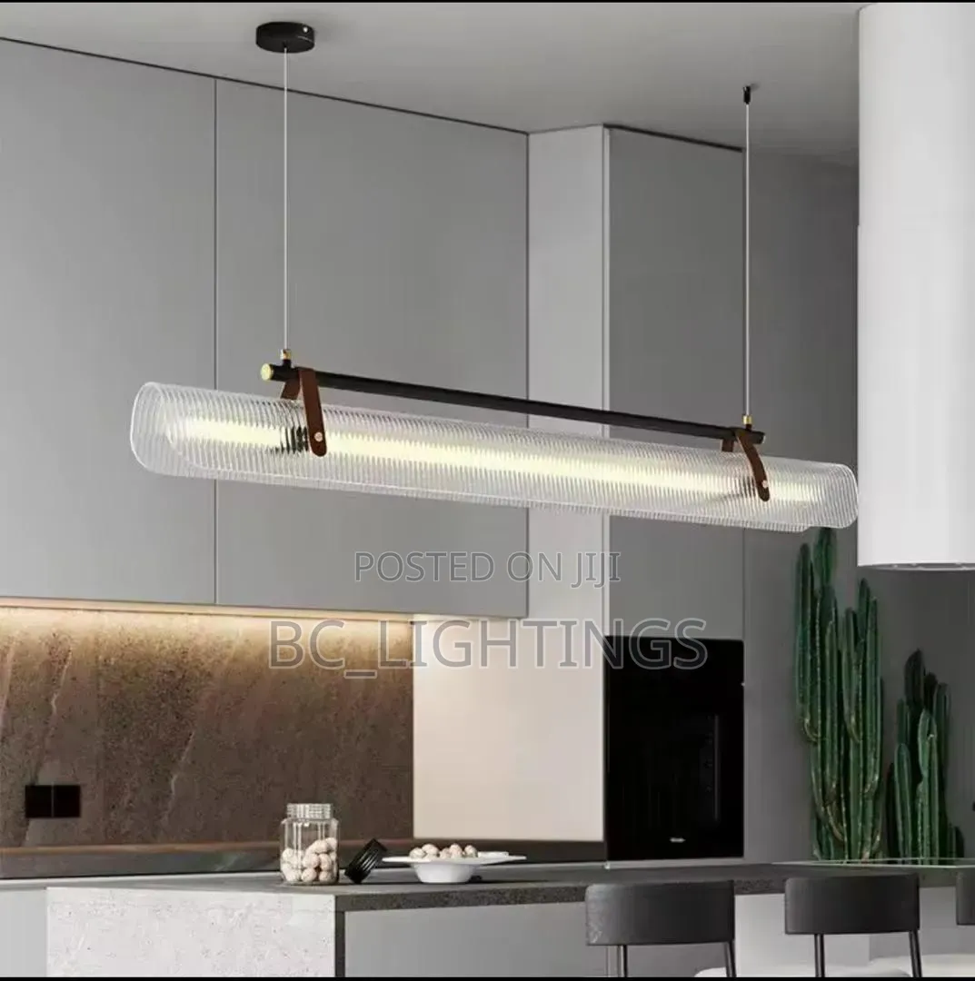 Modern Acryliclight Minimalist Art Decoration Diningtable Long Strip