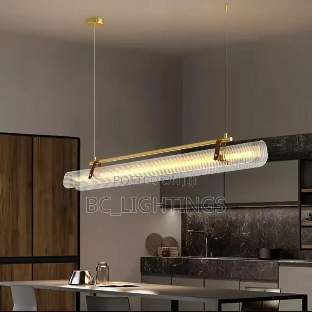 Modern Acryliclight Minimalist Art Decoration Diningtable Long Strip