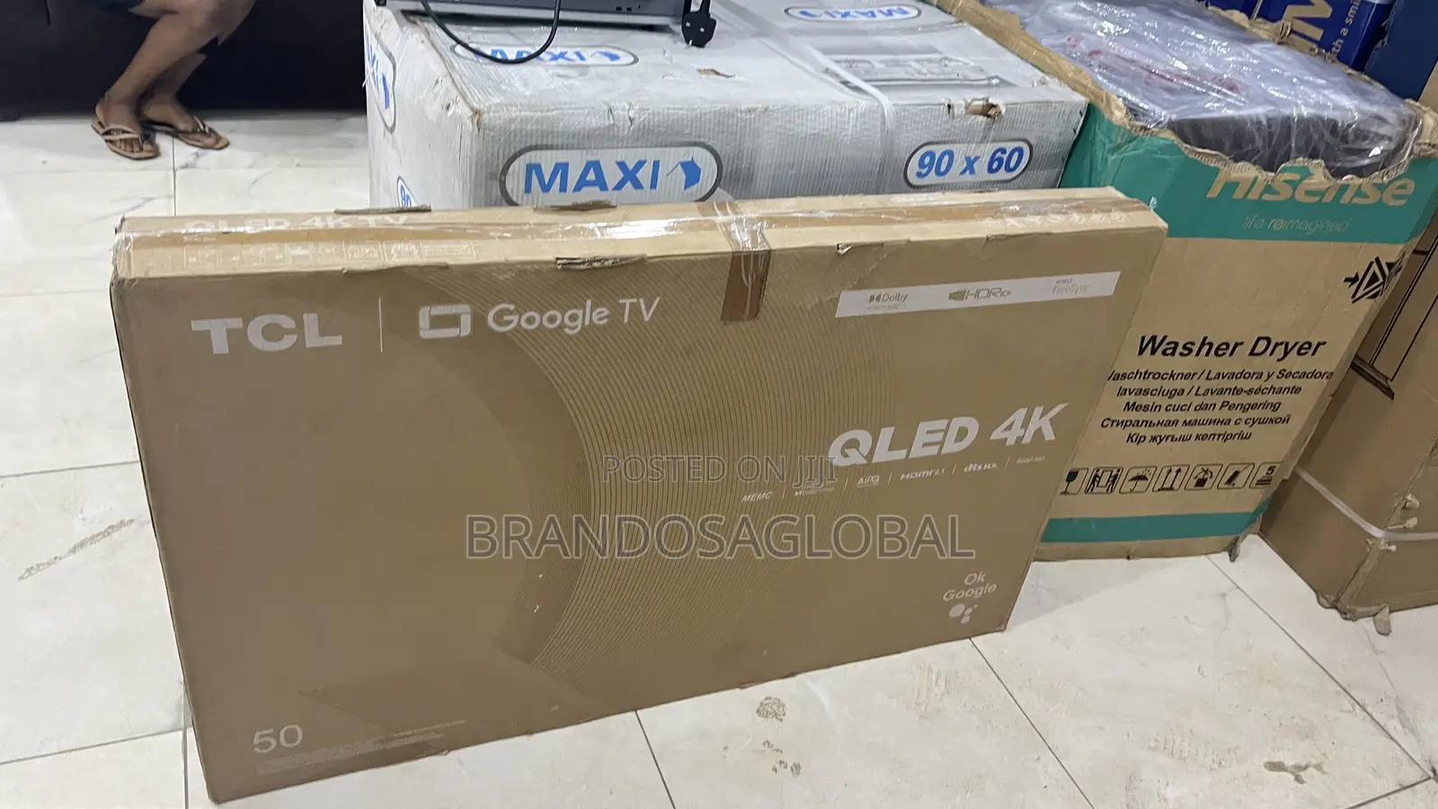 TCL 50 Inch Qled Tv 50c645 – Crystal Clear Smart Tv