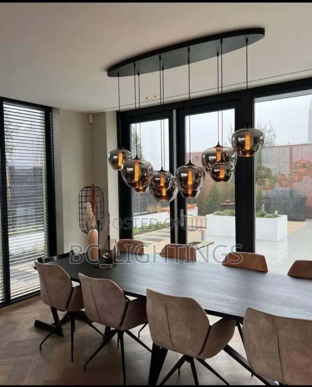 Modern Luxury Chandelier Nordic Creative Led Glass Pendant Lamp