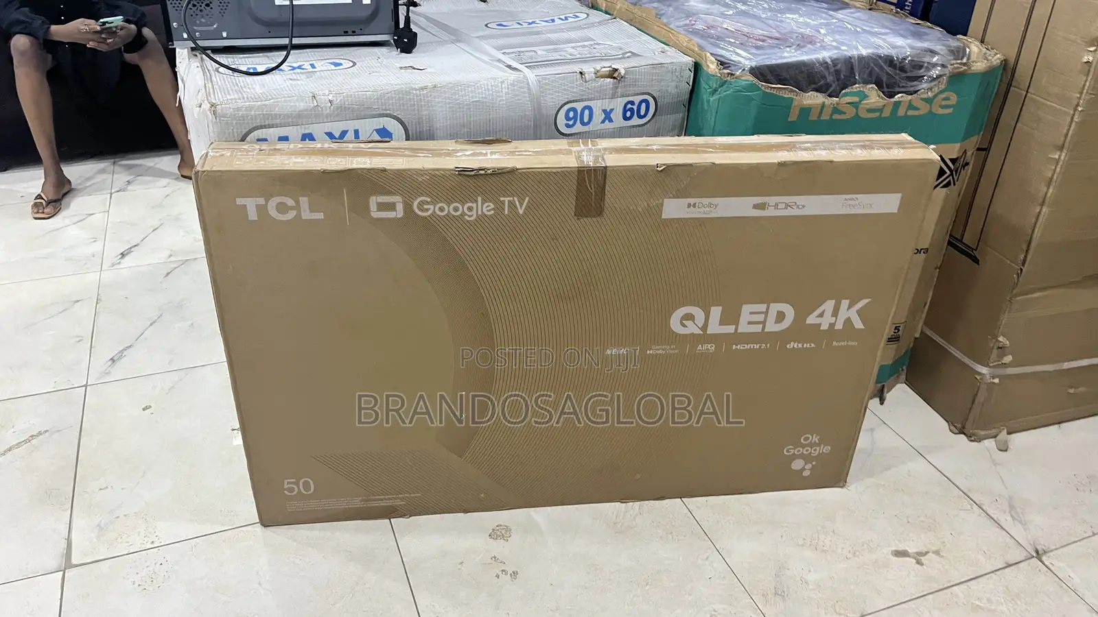 TCL 50c645 Smart Television – Dolby Vision Qled Tv