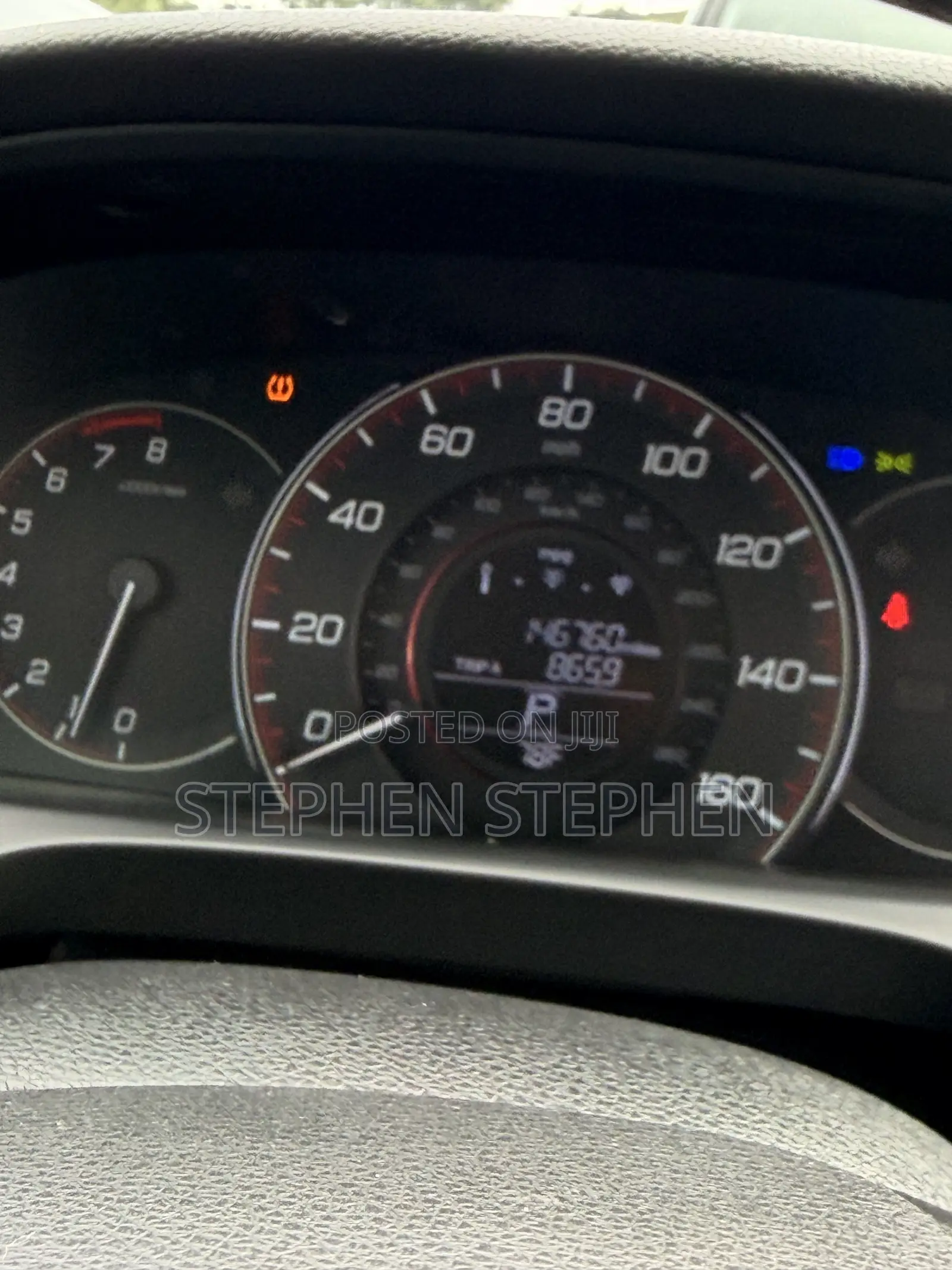 Honda Accord EX-L 4dr Sedan FWD (2.4L 4cyl 2A) 2013 Blue