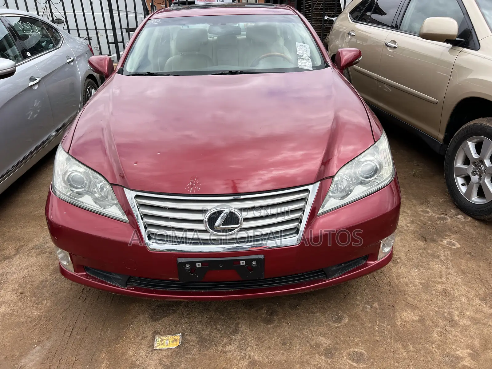 Lexus ES 350 2010 Red