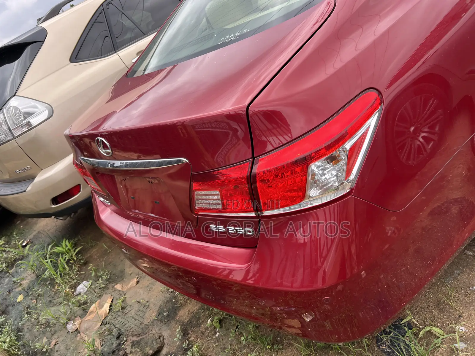 Lexus ES 350 2010 Red