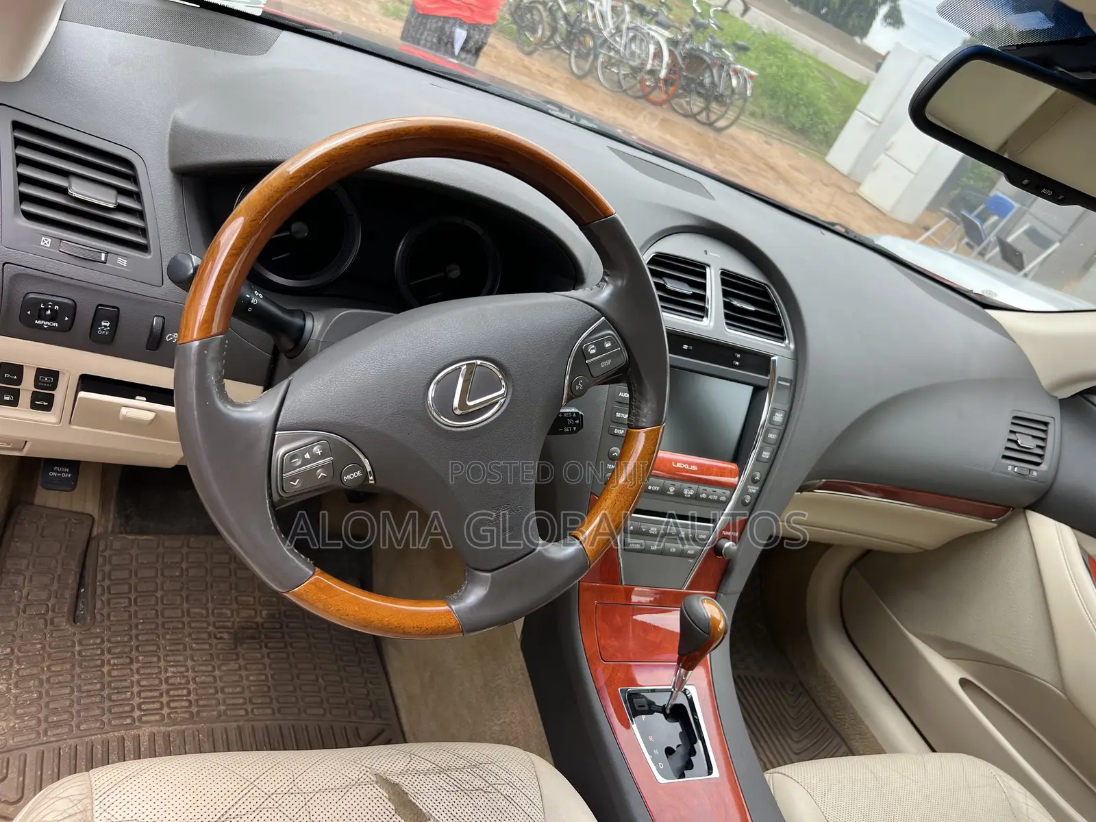 Lexus ES 350 2010 Red
