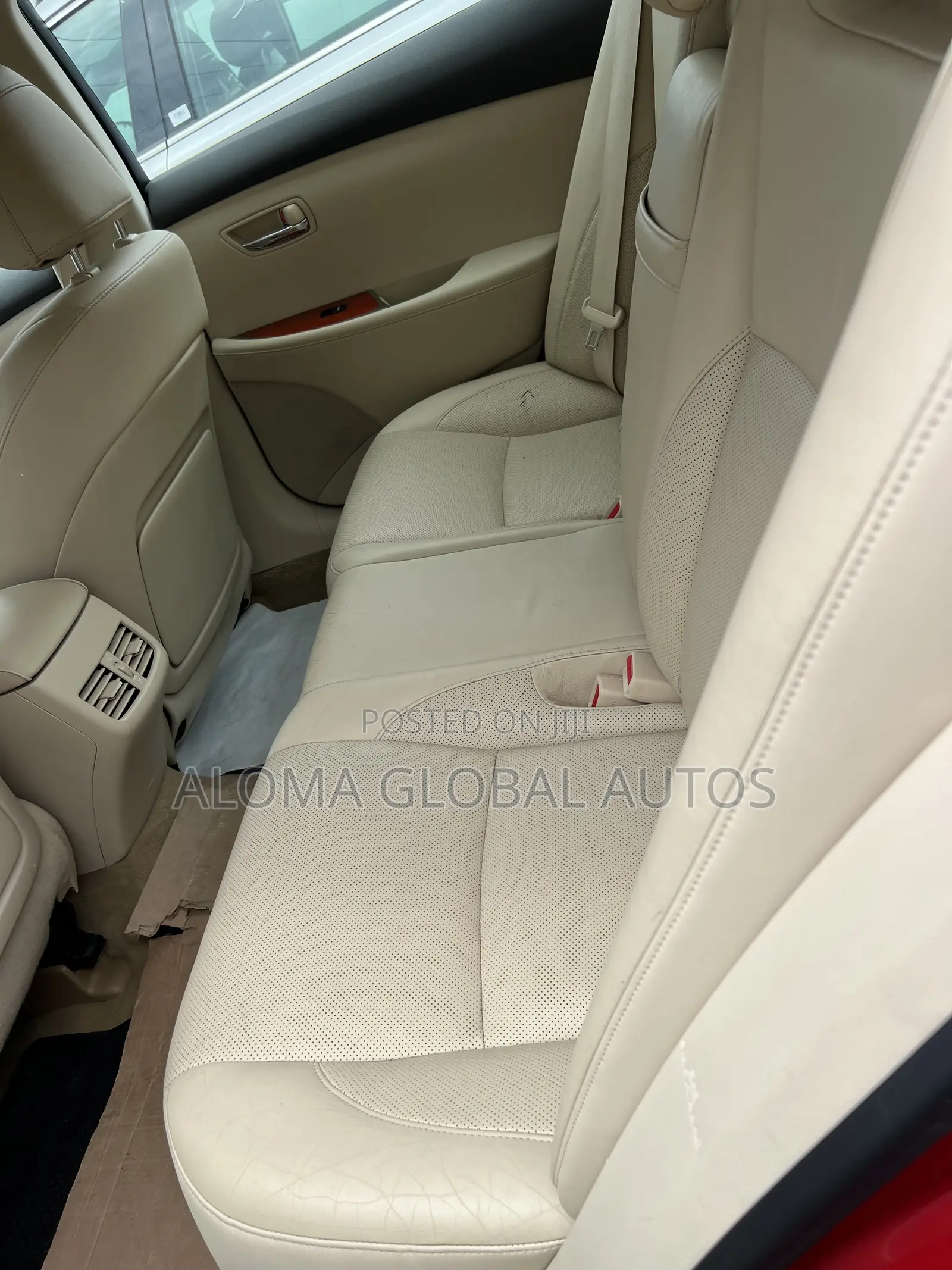 Lexus ES 350 2010 Red