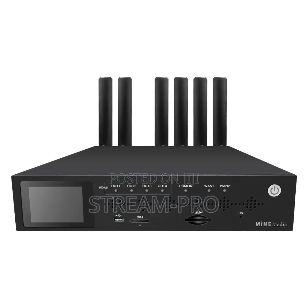 Mine Media A318h – 4ch 5g Bonding Decoder