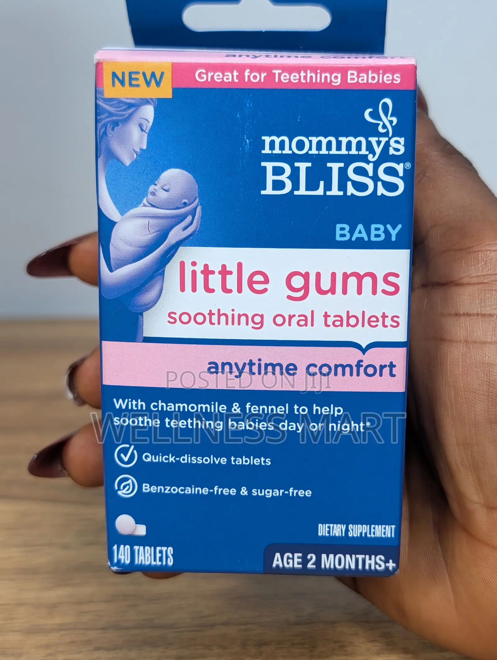 Mommy's Bliss Baby Gum Gel | Fast Teething Relief | Sugar Free 59ml