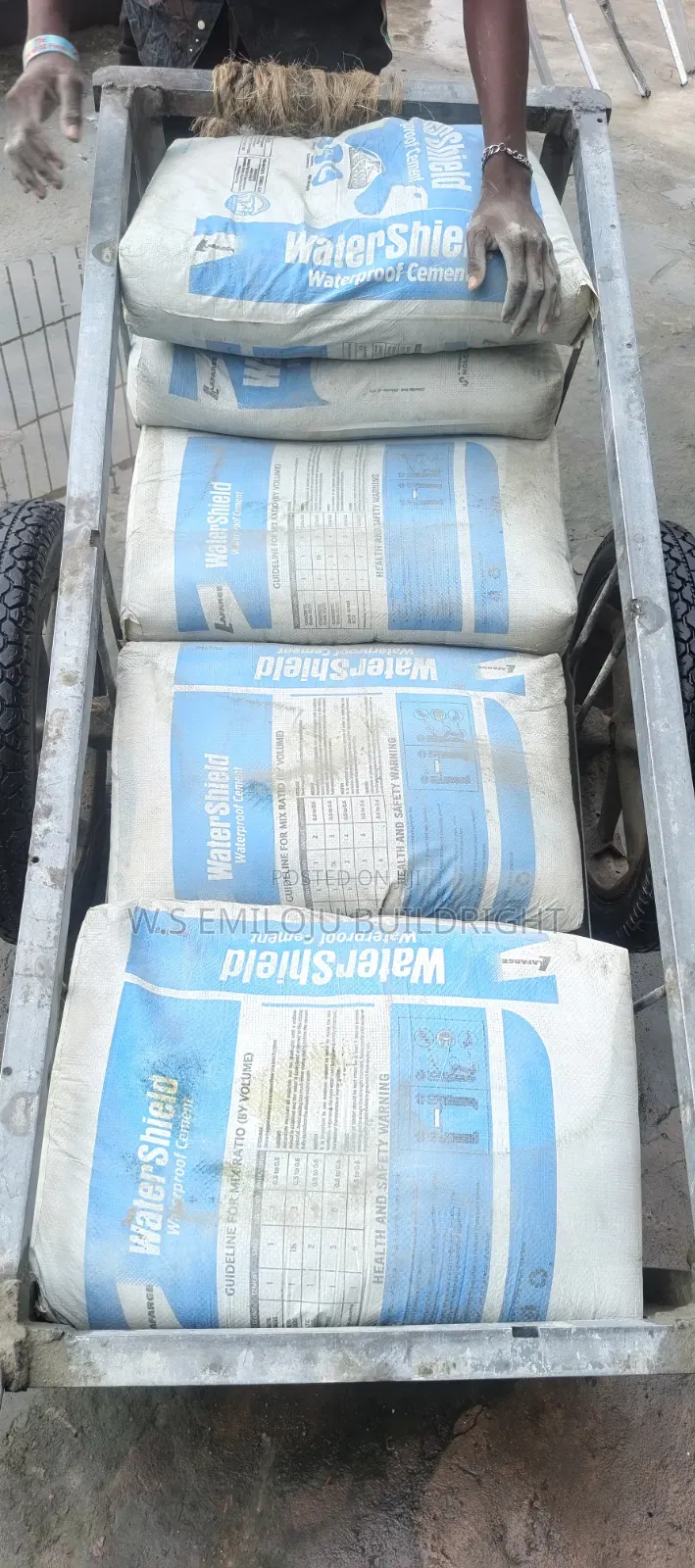 Water Shield High Quality Waterproof Cement.