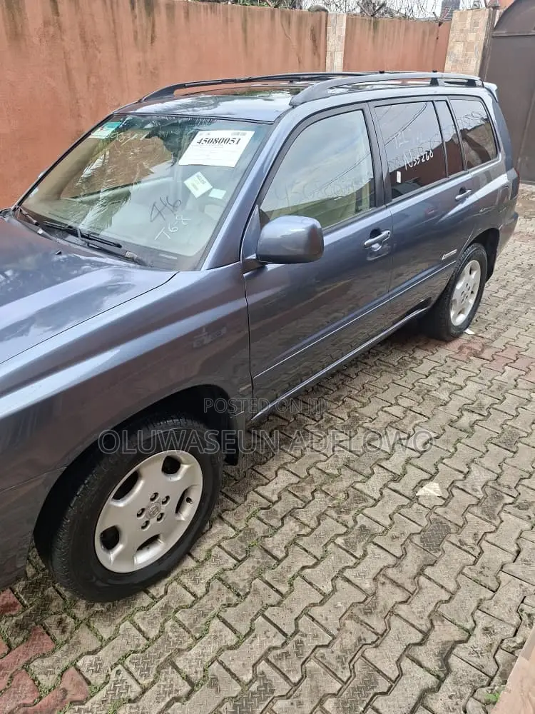 Toyota Highlander Limited V6 2006 Blue
