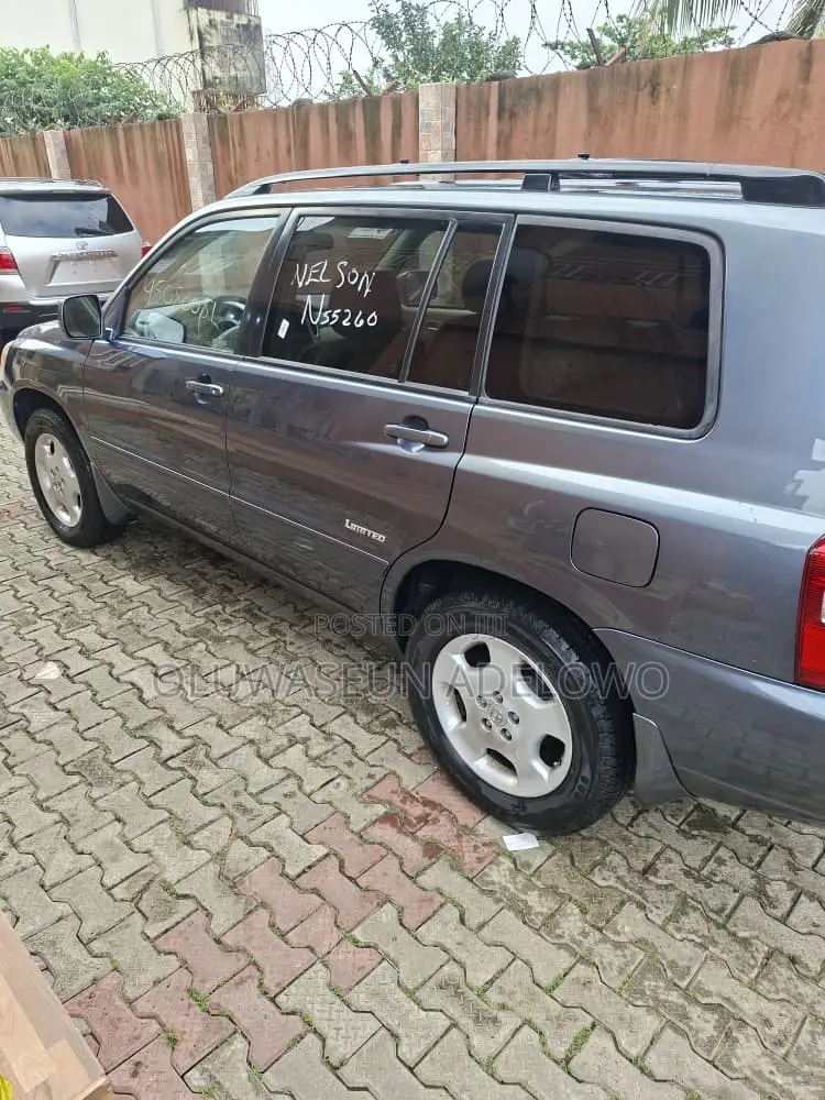 Toyota Highlander Limited V6 2006 Blue