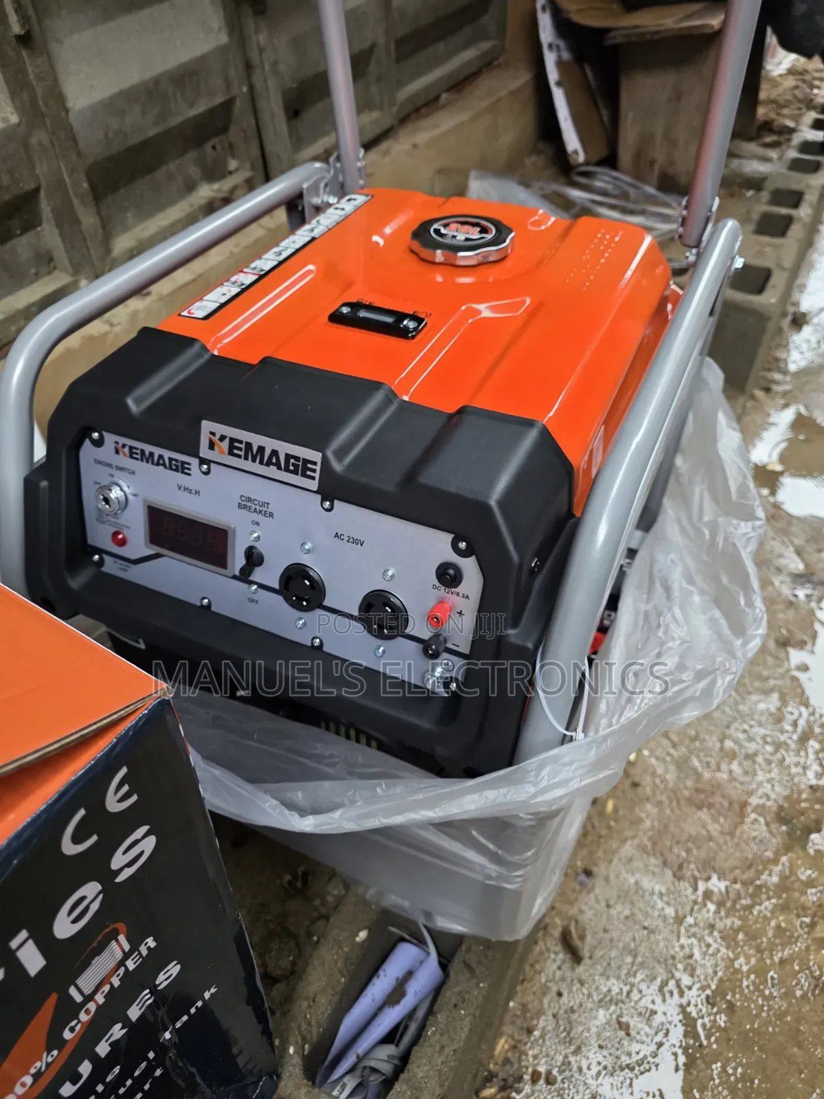 I Have Kemage Remote Control Petrol Generator 5.5kva 100%Copper Coil