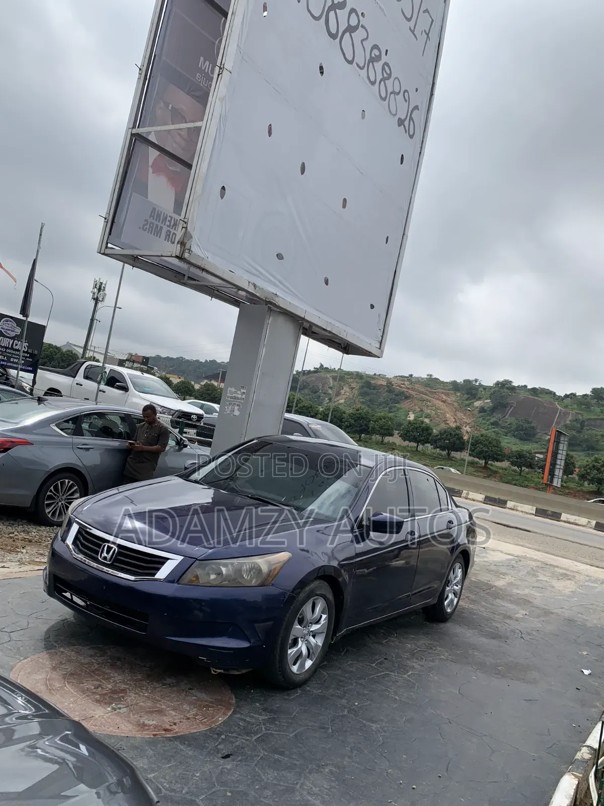 Honda Accord 2008 Blue