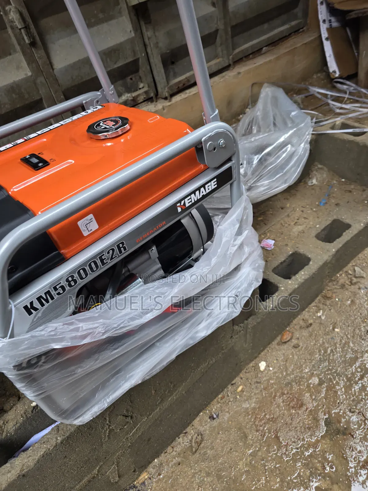 This Is Kemage Remote Control Petrol Generator 5.5kva 100%Copper Coil