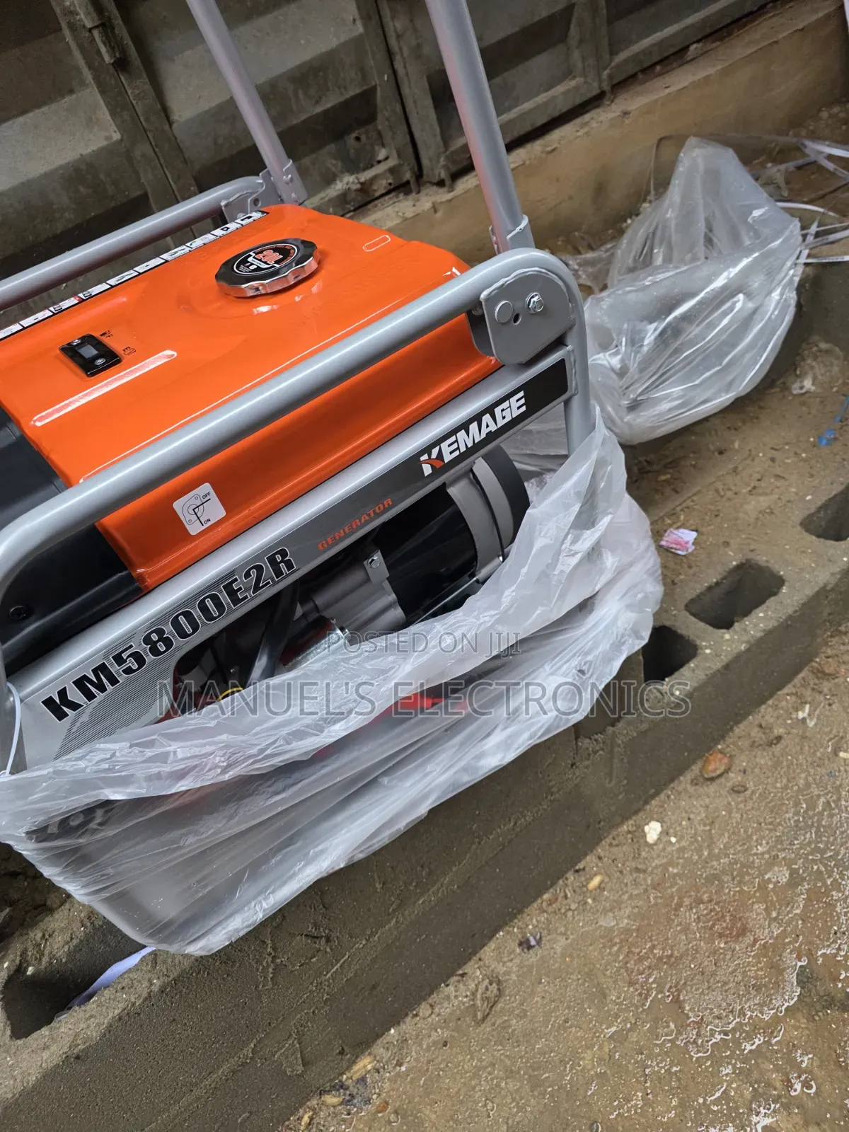 This Is Kemage Remote Control Petrol Generator 5.5kva 100%Copper Coil
