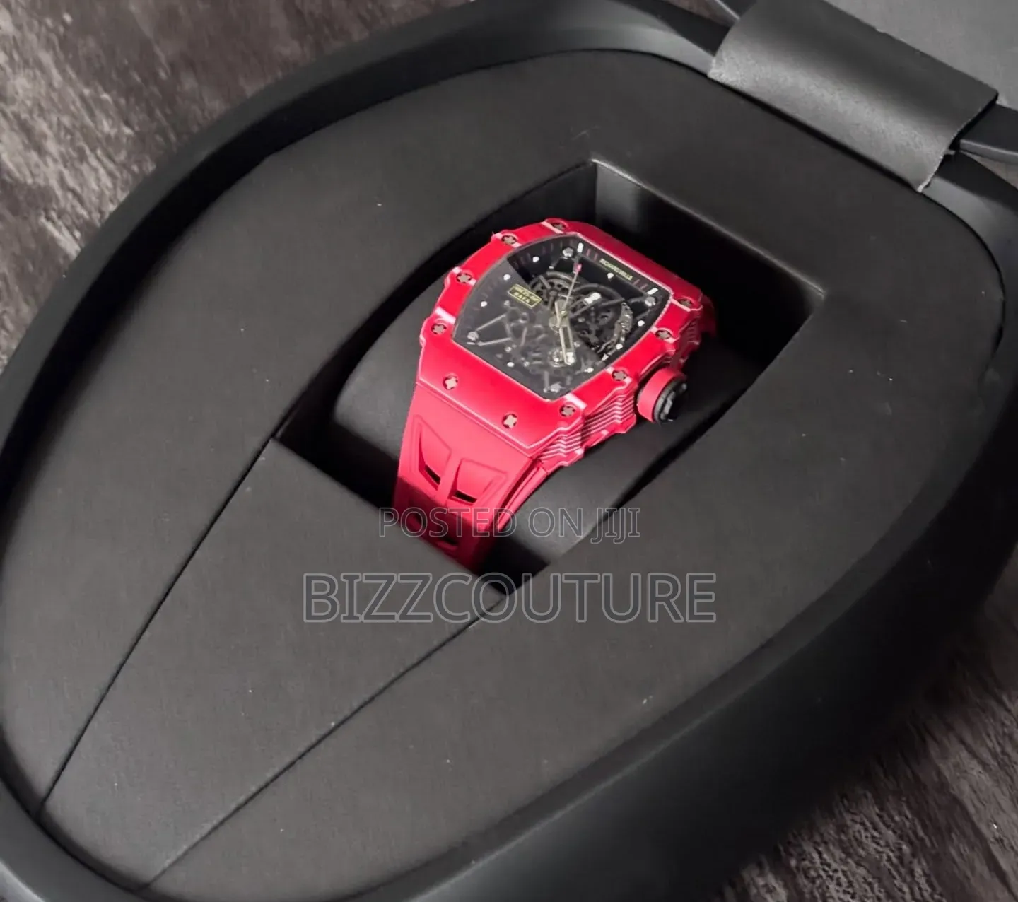 Super Clone Richard Mille Rafeael Nadal Rubber Strap Available Instore