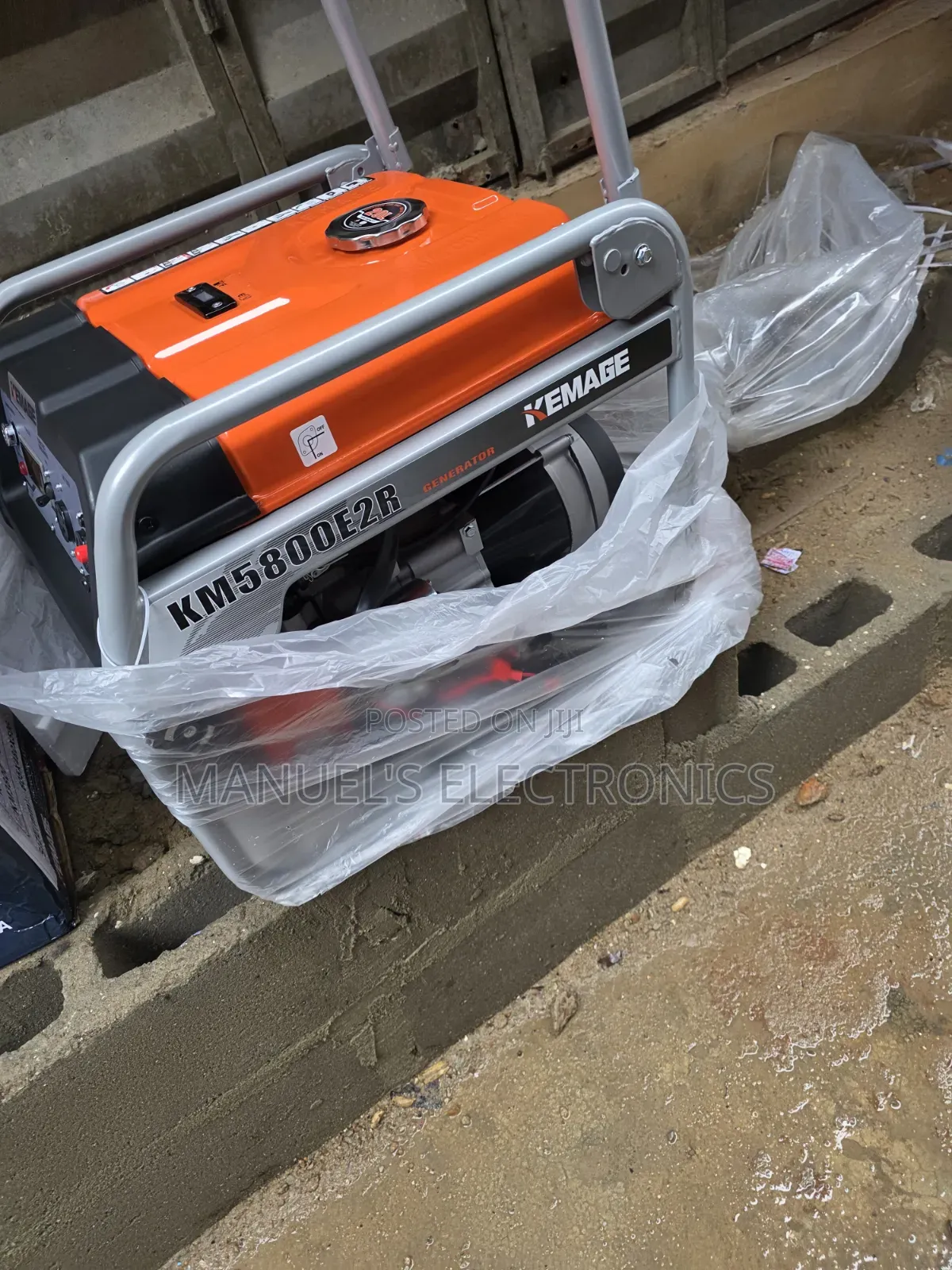 Here Is Kemage Remote Control Petrol Gen 5.5kva 100%Copper Coil