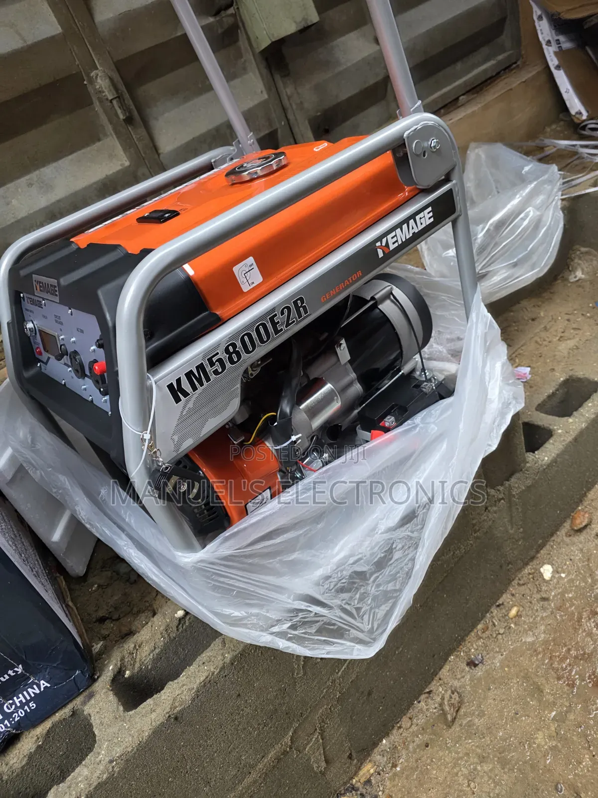 Here Is Kemage Remote Control Petrol Gen 5.5kva 100%Copper Coil
