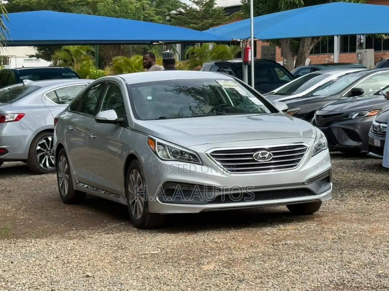 Hyundai Sonata Sport 4dr Sedan (2.4L 4cyl 6A) 2015 Silver