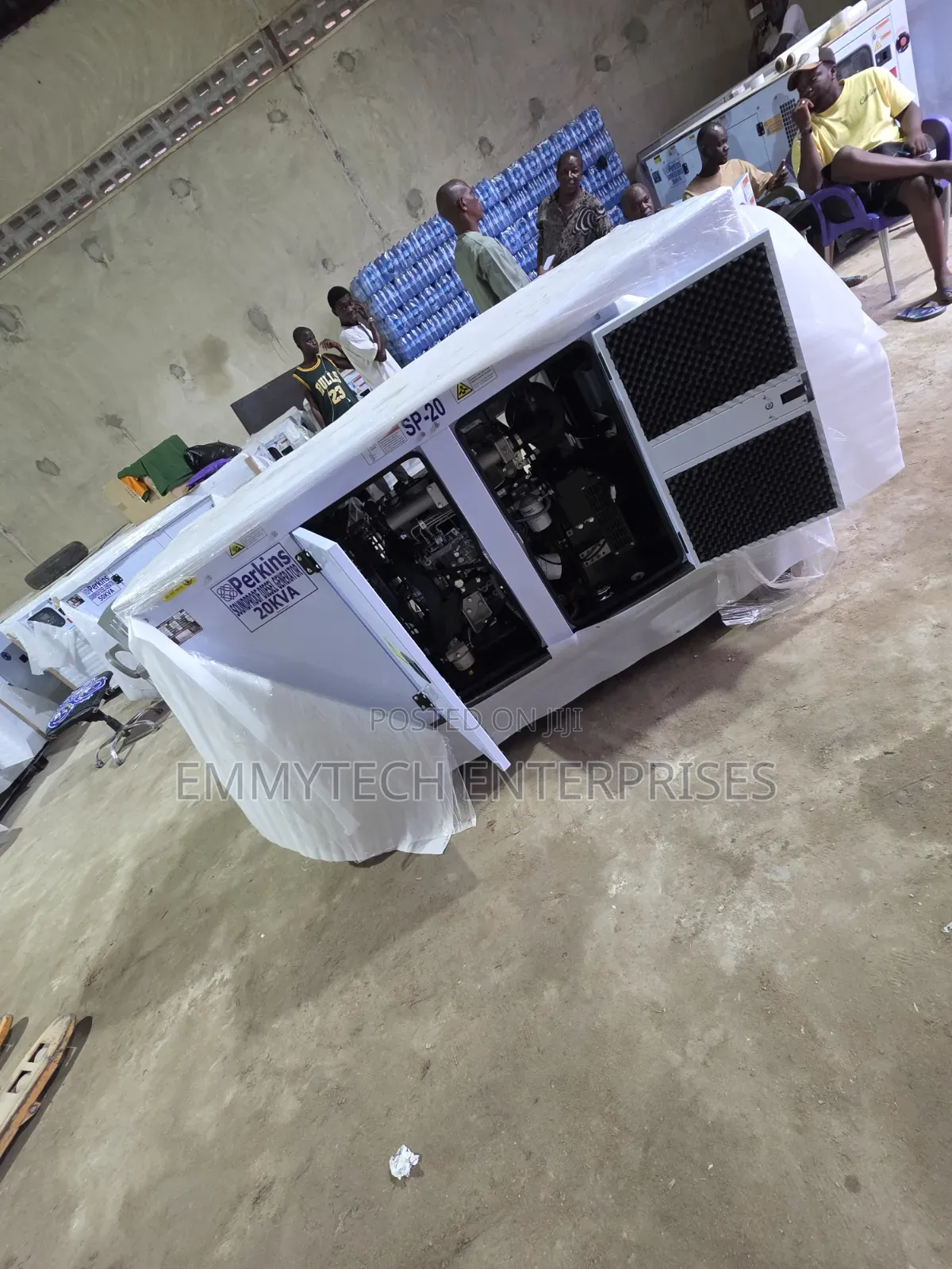 A Brand New Perkins Diesel Soundproof Gen Sp20kva 100%Copper Coil