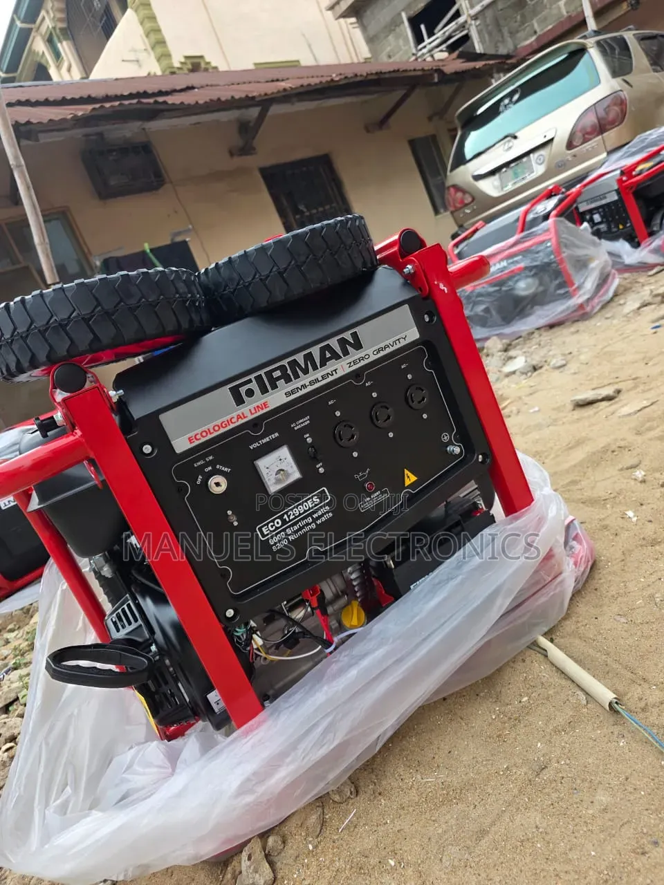 Original Firman Petrol Gen Model Eco12990e2 100%Copper Coil 10kva