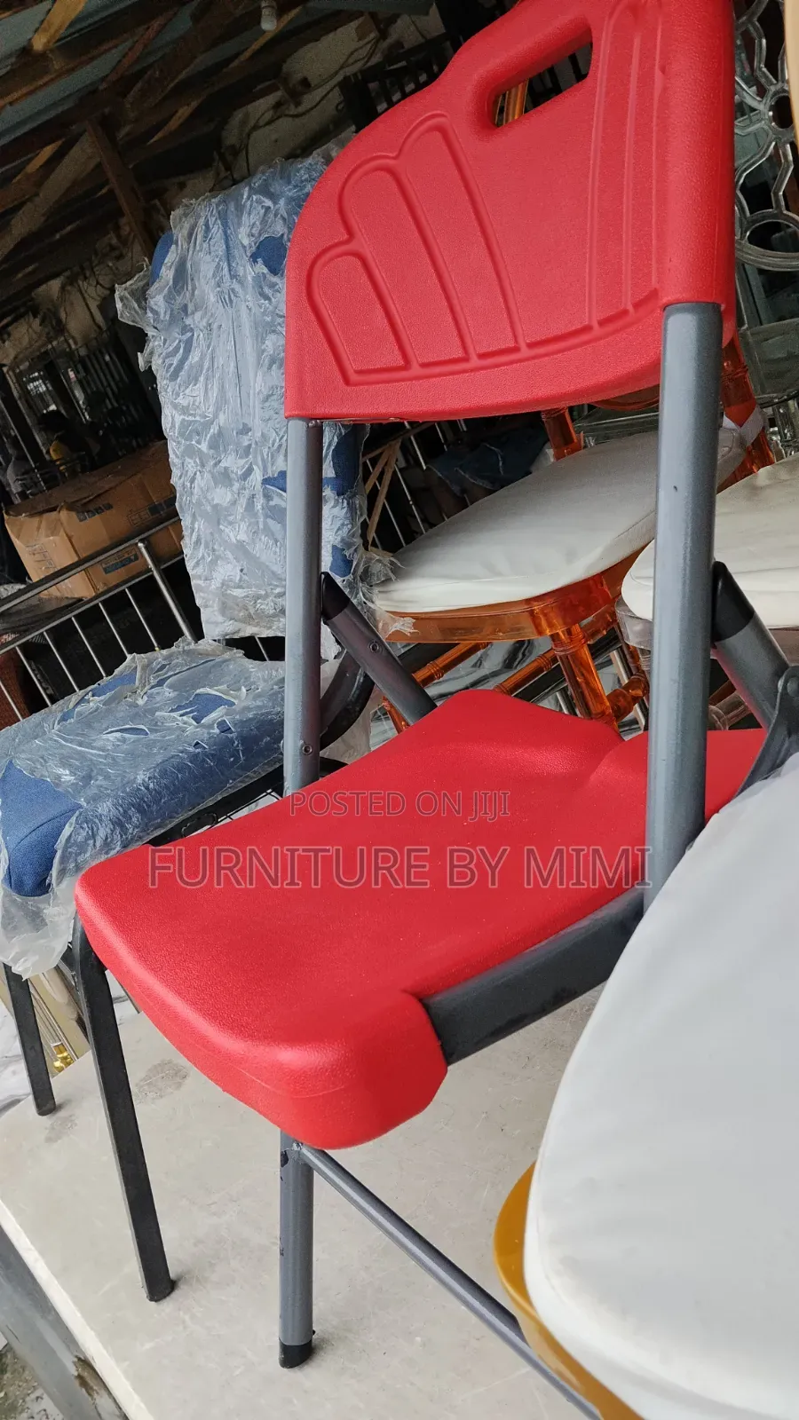 Premium White Folding Chairs for Events, Churches Training