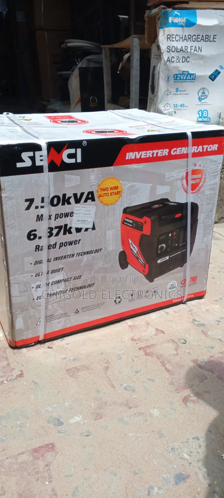 Original Senci Inverter Generator 7.5 Kva 100% Copper Coil