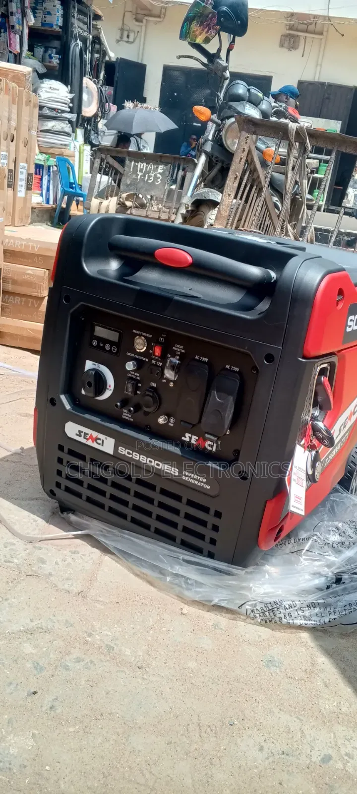 Original Senci Inverter Generator 7.5 Kva 100% Copper Coil
