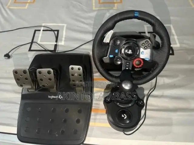 Logitech G29 Racing Wheel, Pedals Driving Force Shifter